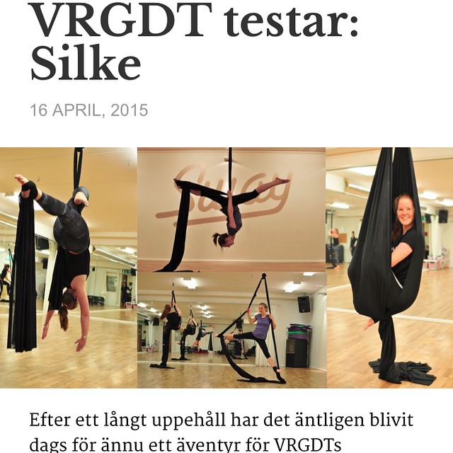 VRGDT gav sig ut på äventyr igen och testade silke!! Läs allt på rydbergaren.se ✌️