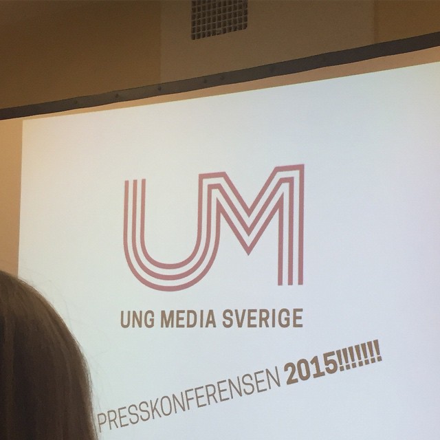 VRGDT är tillsammans med skoltidningar från hela landet på plats på Ung Medias Presskonferensen 2015! #ungmedia