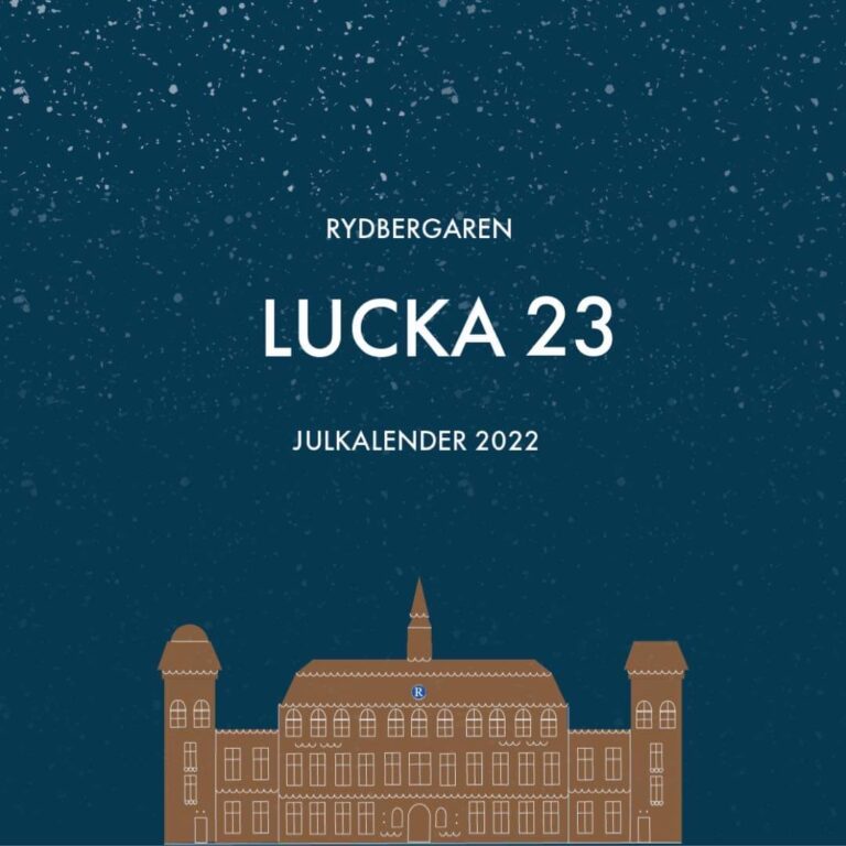 Lucka 23: Julklappsrim